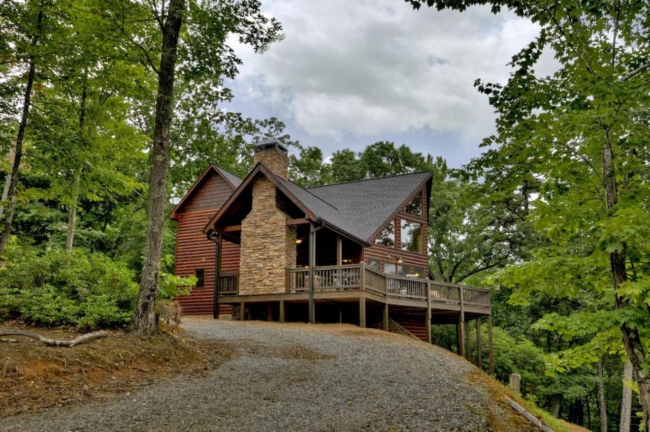 Villa Treasure In The Trees- Mtn Views Near Blue Ridge Exterior foto