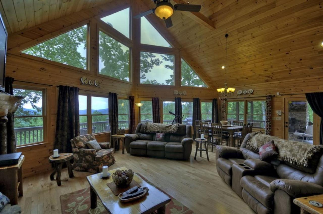 Villa Treasure In The Trees- Mtn Views Near Blue Ridge Exterior foto